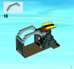 LEGO 4204 instructions page 21 – build guide