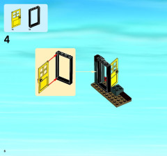 LEGO 4204 instructions page 6 – build guide