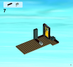 LEGO 4204 instructions page 9 – build guide