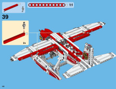 LEGO 42040 instructions page 100 – build guide