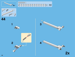 LEGO 42040 instructions page 106 – build guide
