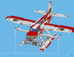 LEGO 42040 instructions page 107 – build guide