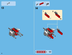 LEGO 42040 instructions page 18 – build guide