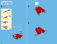 LEGO 42040 instructions page 20 – build guide