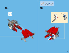 LEGO 42040 instructions page 21 – build guide