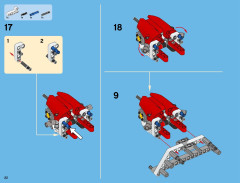 LEGO 42040 instructions page 22 – build guide