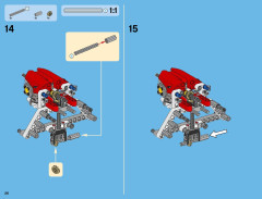 LEGO 42040 instructions page 26 – build guide