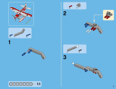 LEGO 42040 instructions page 3 – build guide