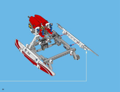 LEGO 42040 instructions page 34 – build guide