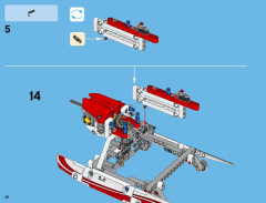 LEGO 42040 instructions page 36 – build guide