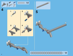 LEGO 42040 instructions page 4 – build guide