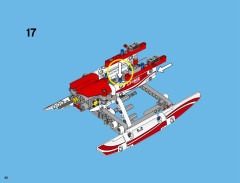 LEGO 42040 instructions page 42 – build guide