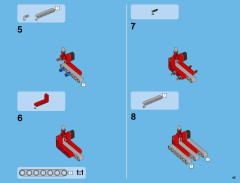 LEGO 42040 instructions page 45 – build guide