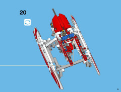 LEGO 42040 instructions page 51 – build guide
