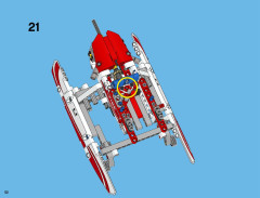 LEGO 42040 instructions page 52 – build guide