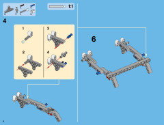 LEGO 42040 instructions page 6 – build guide