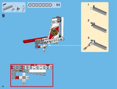 LEGO 42040 instructions page 62 – build guide