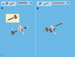 LEGO 42040 instructions page 70 – build guide
