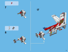 LEGO 42040 instructions page 71 – build guide