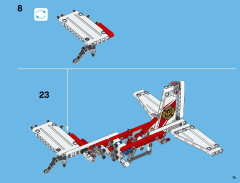 LEGO 42040 instructions page 79 – build guide