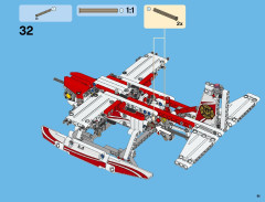 LEGO 42040 instructions page 91 – build guide