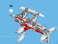 LEGO 42040 instructions page 95 – build guide