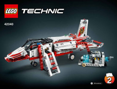 LEGO 42040 instructions page 1 – build guide