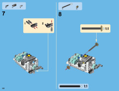 LEGO 42040 instructions page 102 – build guide