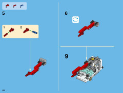 LEGO 42040 instructions page 104 – build guide