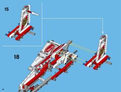 LEGO 42040 instructions page 36 – build guide
