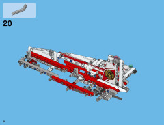 LEGO 42040 instructions page 38 – build guide