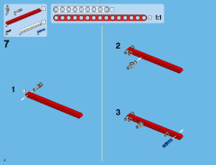 LEGO 42040 instructions page 4 – build guide