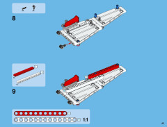 LEGO 42040 instructions page 43 – build guide
