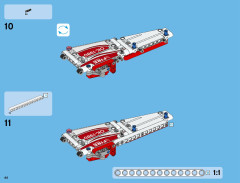 LEGO 42040 instructions page 44 – build guide