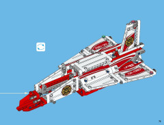 LEGO 42040 instructions page 75 – build guide