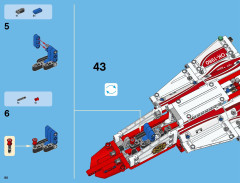 LEGO 42040 instructions page 80 – build guide