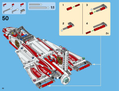 LEGO 42040 instructions page 90 – build guide