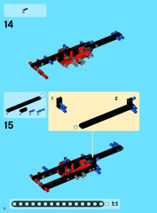LEGO 42041 instructions page 8 – build guide