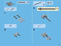 LEGO 42042 instructions page 107 – build guide