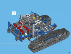 LEGO 42042 instructions page 119 – build guide