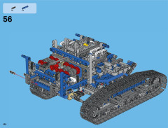 LEGO 42042 instructions page 122 – build guide