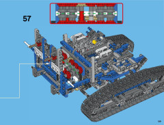 LEGO 42042 instructions page 129 – build guide