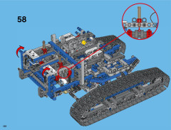 LEGO 42042 instructions page 130 – build guide