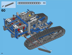 LEGO 42042 instructions page 132 – build guide