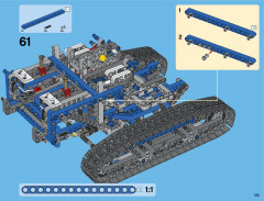 LEGO 42042 instructions page 133 – build guide