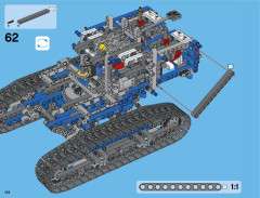 LEGO 42042 instructions page 134 – build guide