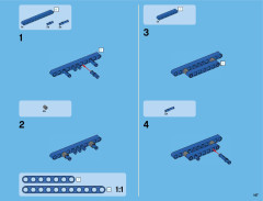 LEGO 42042 instructions page 147 – build guide