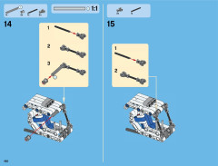 LEGO 42042 instructions page 160 – build guide