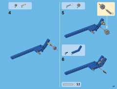 LEGO 42042 instructions page 187 – build guide