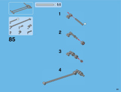LEGO 42042 instructions page 201 – build guide